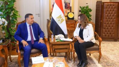 وزيرة التنمية المحلية والبيئة تتابع مع محافظ القليوبية مشروعات «حياة كريمة» والخطة الاستثمارية وملفات التصالح والتقنين