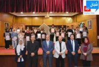 في أجواء من الفخر والفرحة.. مجمع مدارس الشبان العالمية ببنها يحتفي بأوائل الإعدادية بالقسم العربي