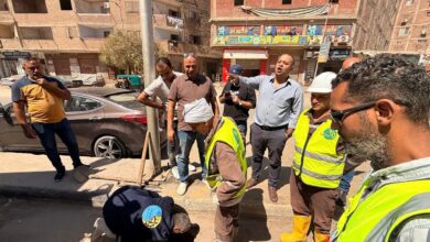 رئيس مياه القليوبية يتابع استعدادات الشركة لاستقبال فصل الشتاء وجاهزية المعدات وبلاعات صرف الأمطار بفرع الخصوص