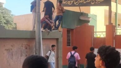 كانوا بينطوا من علي السور  .. تعليم القليوبية توضح واقعة تواجد طلاب فوق سور مدرسة بشبين القناطر