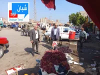 رئيس مدينة طوخ يقود حملة مكبرة لإعادة الانضباط لشوارع طوخ ورفع الإشغالات