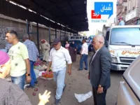 رئيس مدينة طوخ يقود حملة مكبرة لإعادة الانضباط لشوارع طوخ ورفع الإشغالات