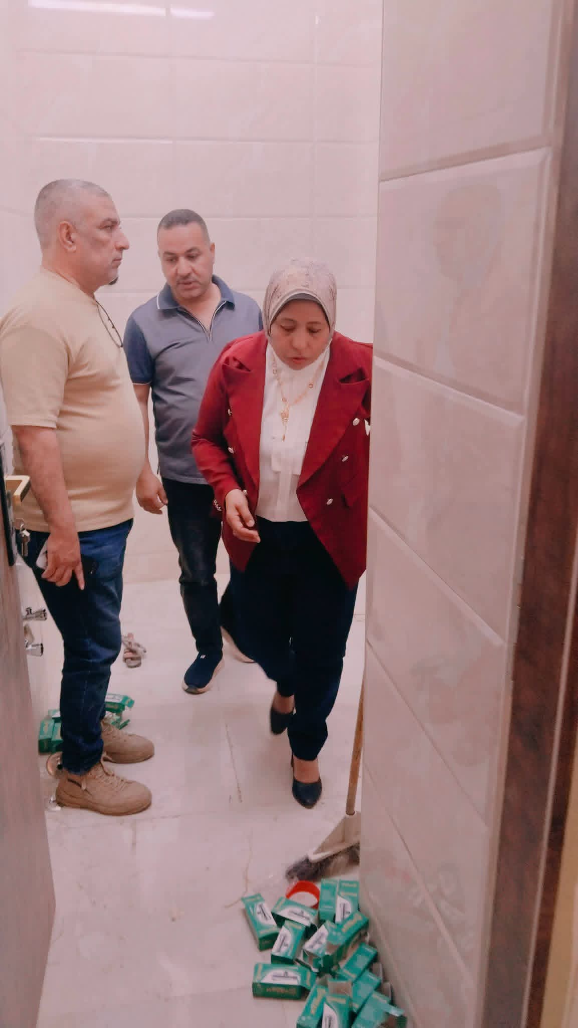 أميمة رفعت تتفقد أعمال إنشاء إدارة قليوب الاجتماعية وتوجه بسرعة الانتهاء من التنفيذ ونقل العاملين للمقر الجديد