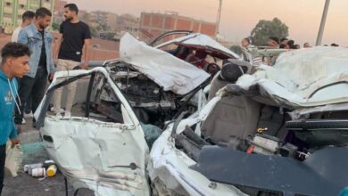 وفاة سائق الربع نقل متأثرًا بإصابته في حادث كوبري قها بالقليوبية.. وارتفاع حصيلة الضحايا إلى 8 وفيات و12 مصابًا