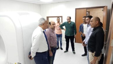 استعدادًا للتشغيل بكامل الطاقة.. وكيل وزارة الصحة بالقليوبية يتفقد تجهيزات مستشفى المدينة بالعبور
