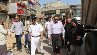 محافظ القليوبية يشهد حملة مكبرة لإزالة الإشغالات بشارع 15 مايو بشرق شبرا الخيمة محافظ القليوبية يشهد حملة مكبرة لإزالة الإشغالات بشارع 15 مايو بشرق شبرا الخيمة