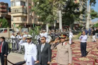 محافظ القليوبية يضع إكليل الزهور على النصب التذكاري لشهداء حرب أكتوبر من محافظة القليوبية احتفالًا بالذكرى الـ53 لانتصارات أكتوبر المجيدة
