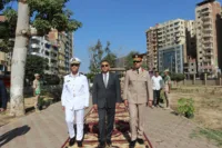 محافظ القليوبية يضع إكليل الزهور على النصب التذكاري لشهداء حرب أكتوبر من محافظة القليوبية احتفالًا بالذكرى الـ53 لانتصارات أكتوبر المجيدة