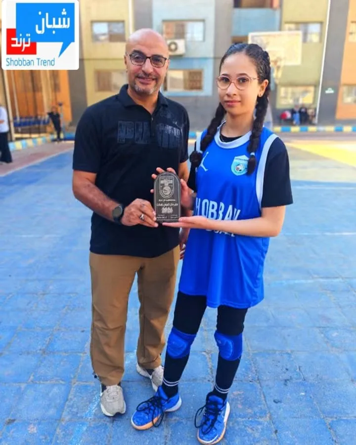 رؤى أحمد والي تحصد لقب أفضل لاعبة في مهرجان الميني باسكت تحت 13 سنة بنات
