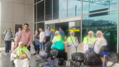 بالفرحة والتهاني.. تضامن القليوبية تستقبل المعتمرات بمطار القاهرة بعد أداء مناسك العمرة ضمن مبادرة صندوق تحيا مصر