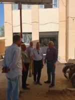م/ وائل جمعة   متابعة ميدانية للجاهزية النهائية للمركز التكنولوجي بالوحدة المحلية بالدير تمهيداً لافتتاحه واستقبال المواطنين