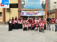 الهلال الأحمر بالقليوبية يشارك في انطلاق حملة تطعيم الأطفال ضد الحصبة والحصبة الألمانية بالتنسيق مع التضامن الاجتماعي
