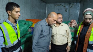 ضبط ٣ طن هياكل وجلود دواجن فى حملة مسائيه بالخصوص