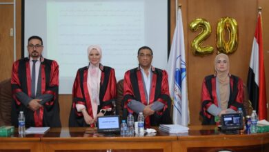جهاد حجاج تحصل علي درجه  دكتوراه في إدارة المعرفة في تعزيز كفاءة إدارة الأزمات بالمؤسسات الحكومية