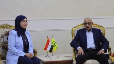 مؤتمر موسع لعرض خدمات القافلة الإرشادية الزراعية البيطرية المجانية لمركز البحوث الزراعية علي أرض الفيروز"