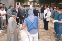 في إطار نشر ثقافة الرفق بالحيوان : طب بيطري بنها تستقبل وفد من مؤسسة الجسر المصري