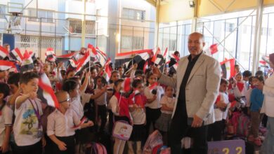 بالأعلام وتمارين الصباح.. براعم «الشبان» يحتفلون بذكرى انتصارات أكتوبر المجيدة