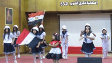 حين يتحدث الإبداع بلغة الوطن.. طلاب الشبان الخاصة ببنها يتألقون في احتفالية نصر أكتوبر